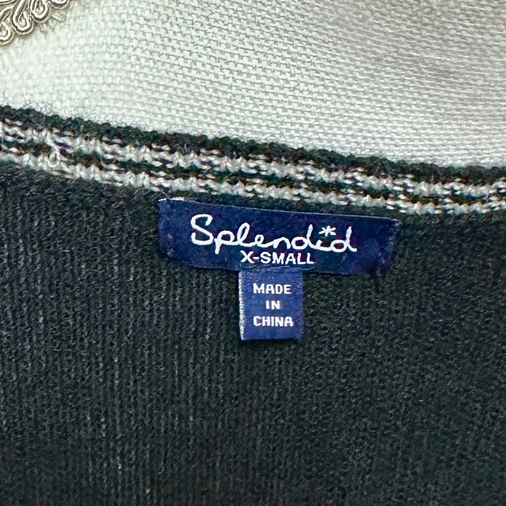 Splendid short sleeve black cashblend sweater XS - Picture 4 of 5
